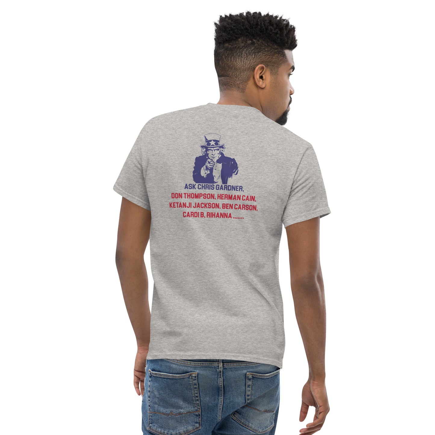 "Work Hard, Work Smart" Conservative Thug classic tee