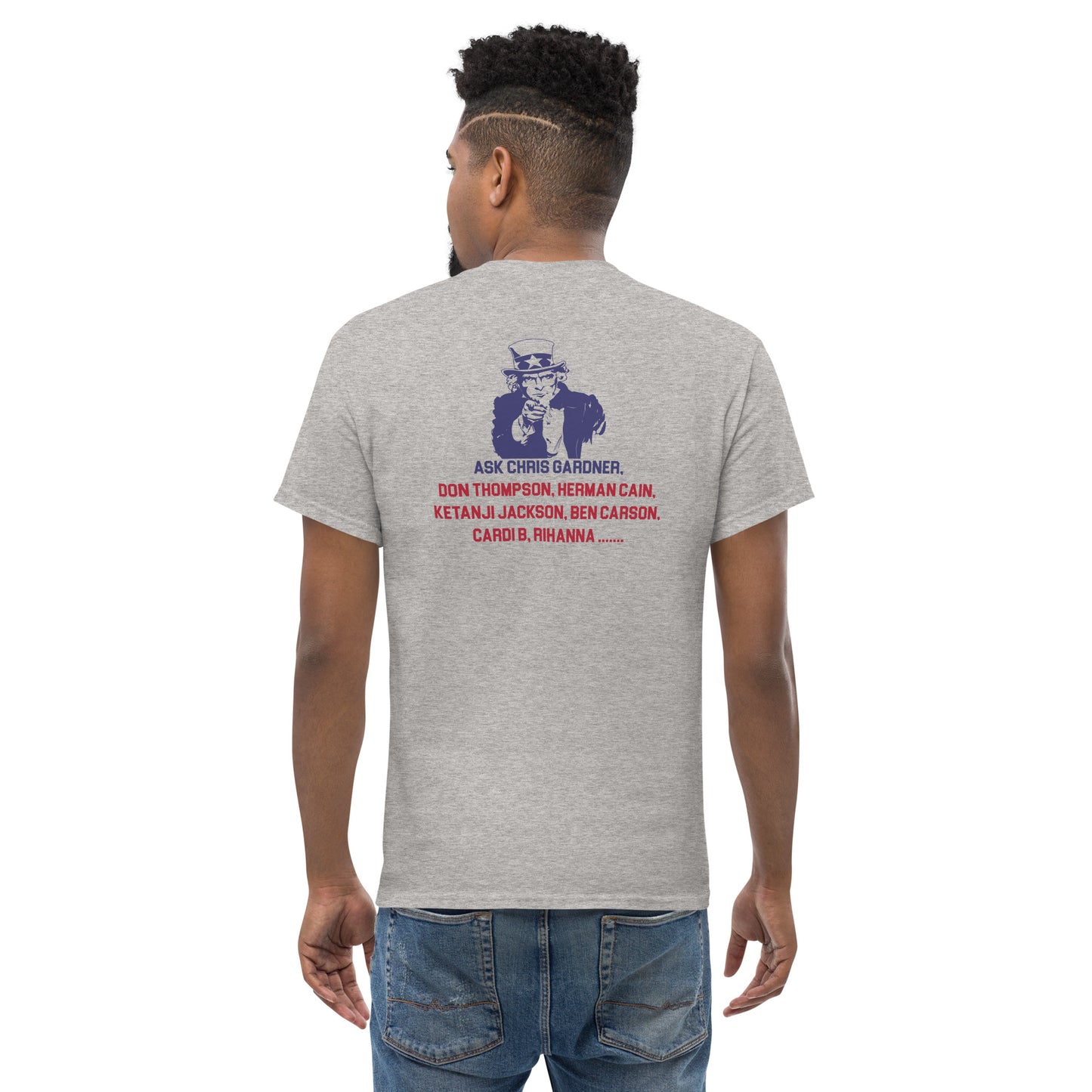 "Work Hard, Work Smart" Conservative Thug classic tee