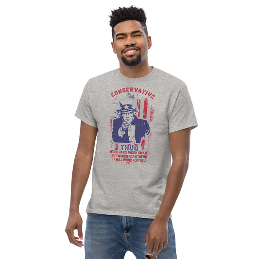 "Work Hard, Work Smart" Conservative Thug classic tee