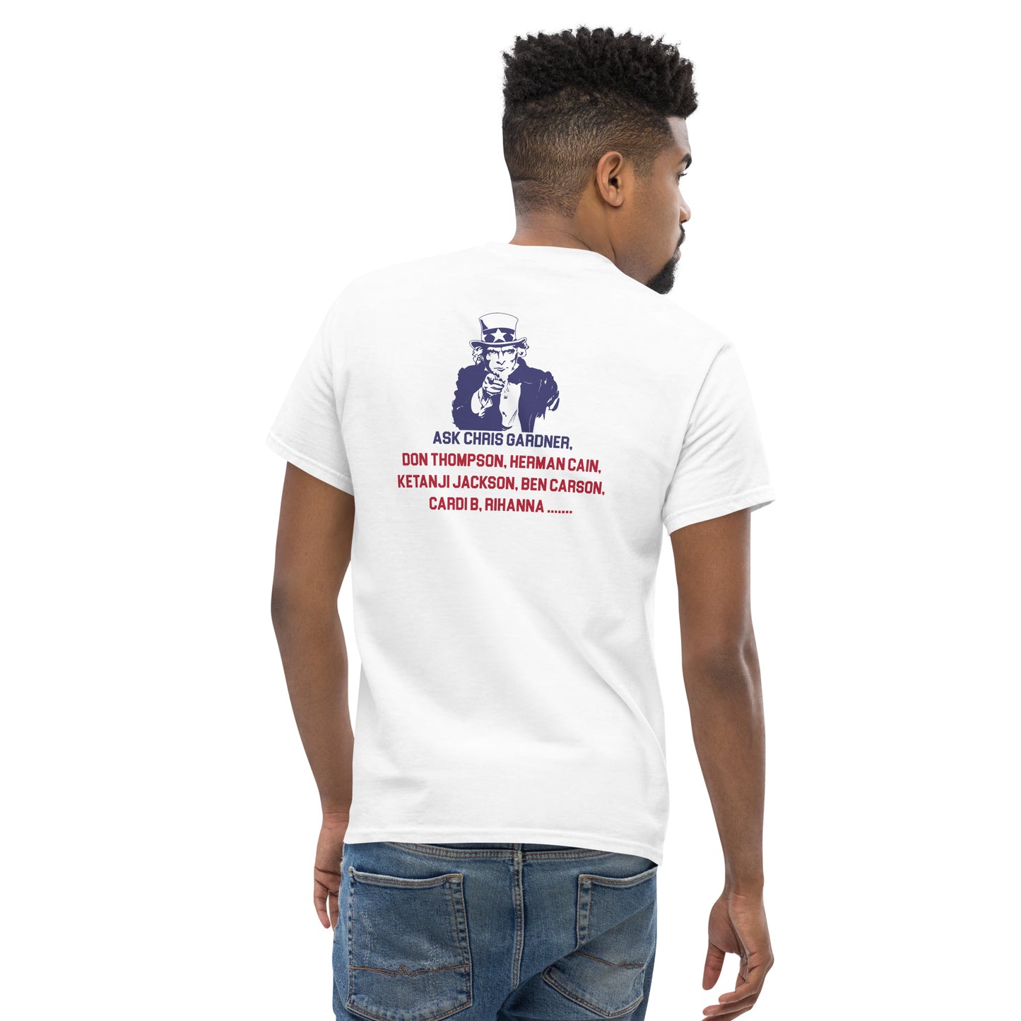 "Work Hard, Work Smart" Conservative Thug classic tee