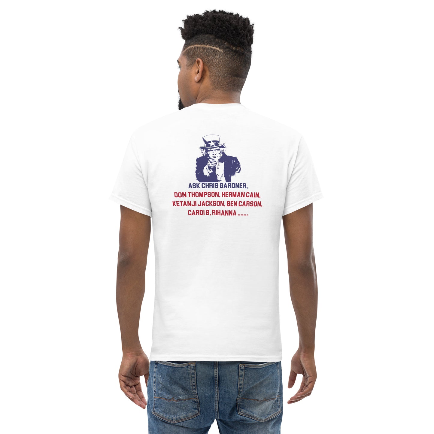 "Work Hard, Work Smart" Conservative Thug classic tee